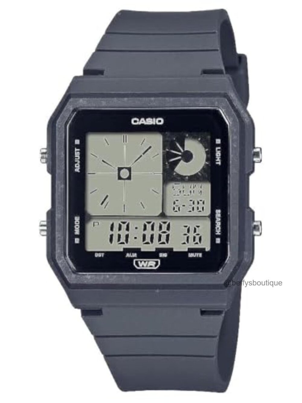 Casio POP Digital Analog Watch Bio-Based Resin Band LED Backlight